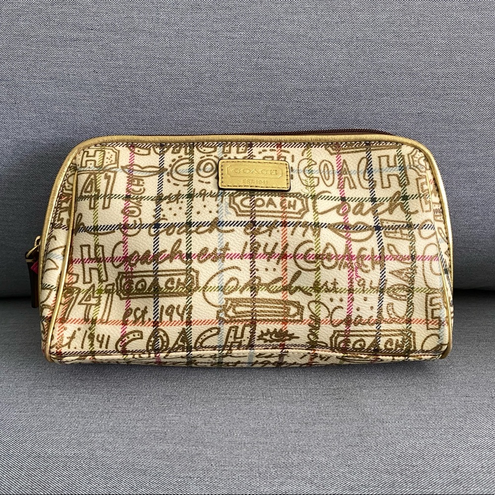 COACH cosmetics bag